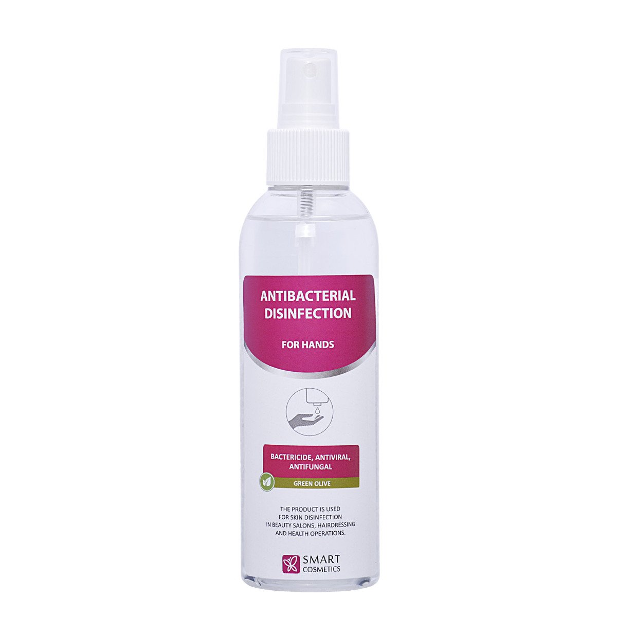 Dezynfekcja rąk - 200 ml - Green Olive  | Smart Lashes
