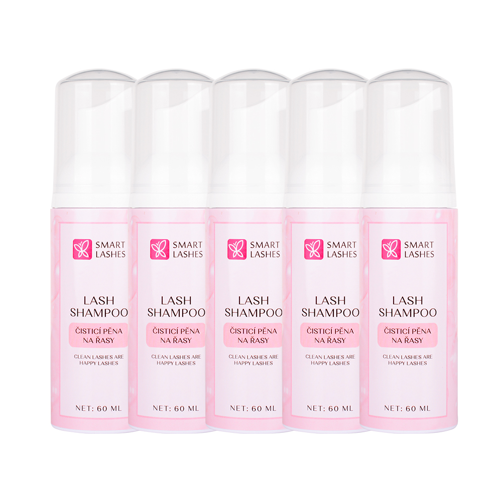 Lash Shampoo - pianka myjąca do rzęs - 5 sztuk | Smart Lashes