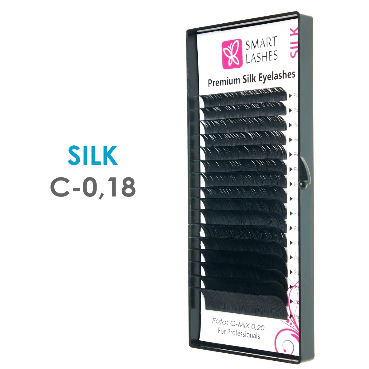 SILK - C - 0.18 | Smart Lashes