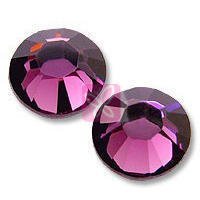Cyrkonie na rzęsy - Amethyst - SS4 - 25 sztuk | Smart Lashes