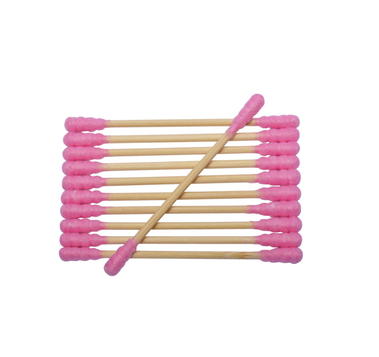 Waciki bambusowe bawełniane - 100 szt | Smart Lashes