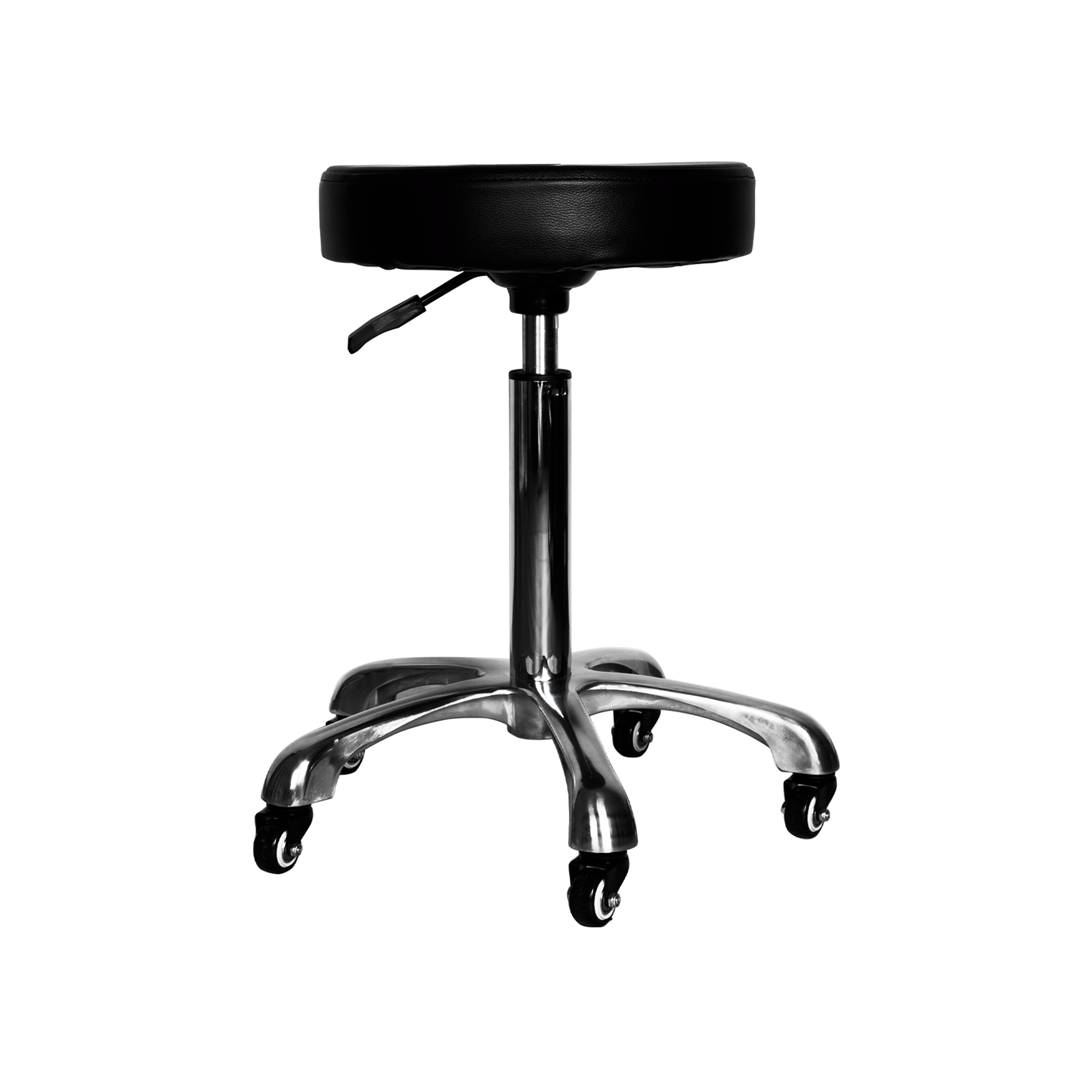 Taboret kosmetyczny - czarny