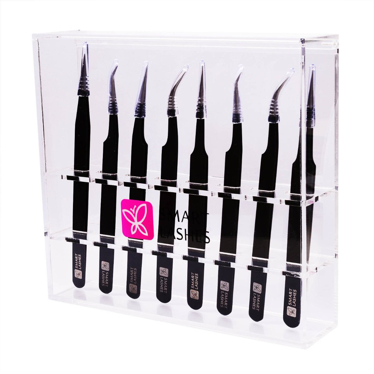 Zamykany stojak na pęsety | Smart Lashes