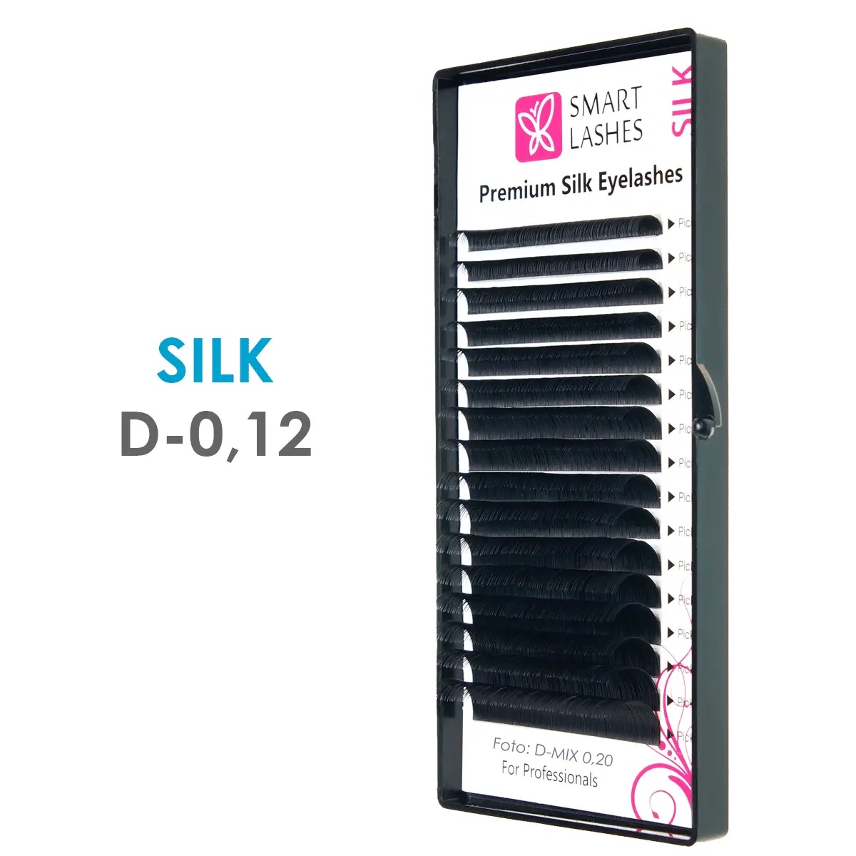 SILK - D - 0.12 | Smart Lashes