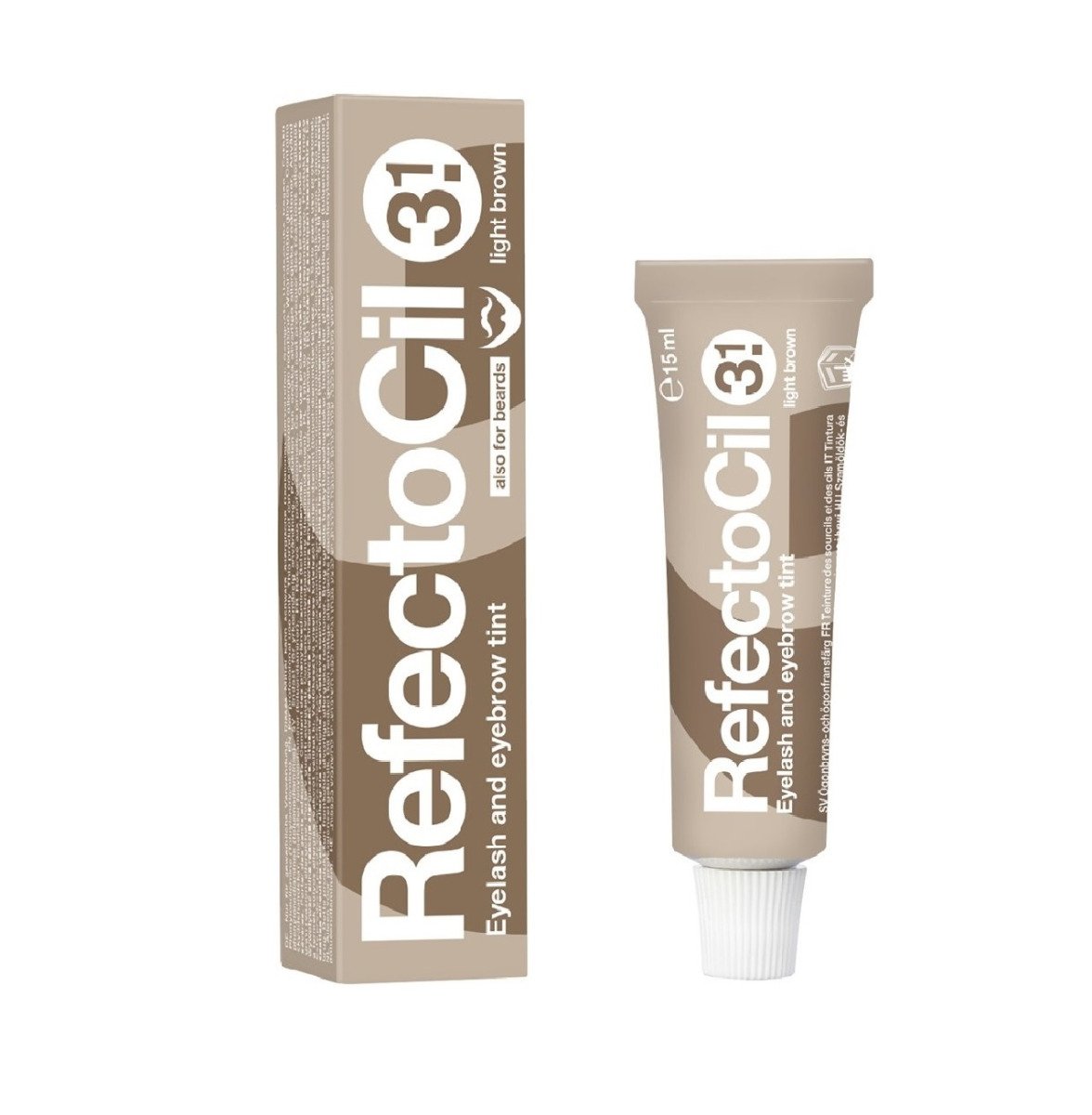 RefectoCil barva na řasy a obočí - SVĚTLE HNĚDÁ - 15 ml | Smart Lashes