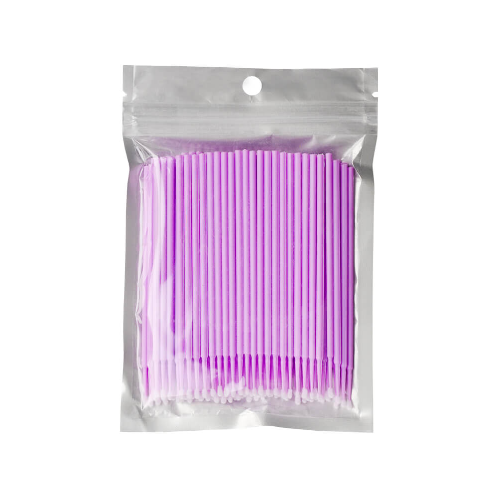 Mikroszczotki - 100 szt - fioletowe | Smart Lashes