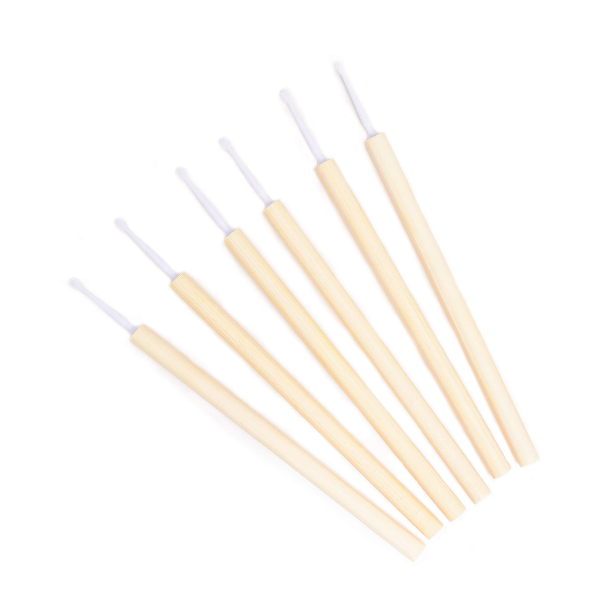 Bambusowe micro aplikatory do rzęs - 1,5 mm | Smart Lashes