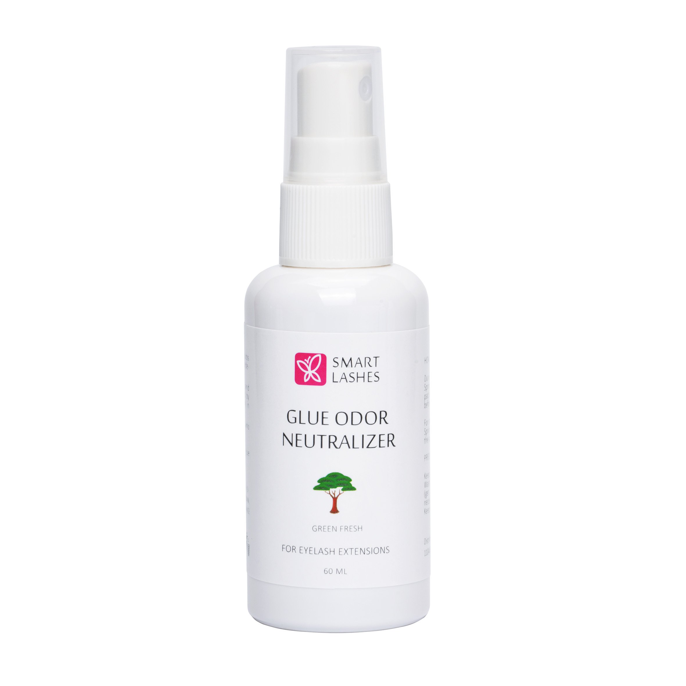 Klejowy neutralizator par - Green fresh - 60 ml | Smart Lashes