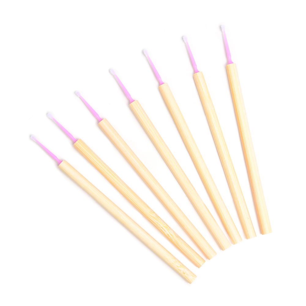 Bambusowe micro aplikatory do rzęs - 2 mm | Smart Lashes