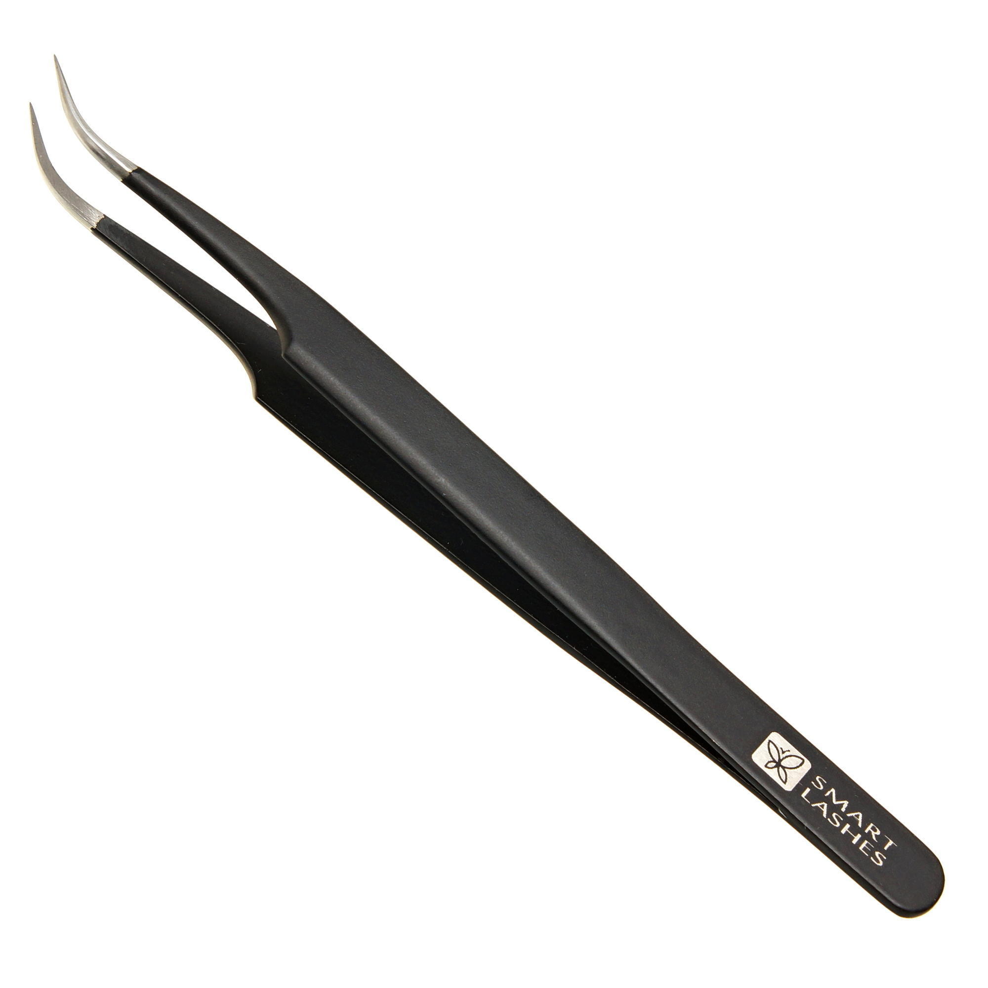 Pęseta typ C - 12 cm - black | Smart Lashes