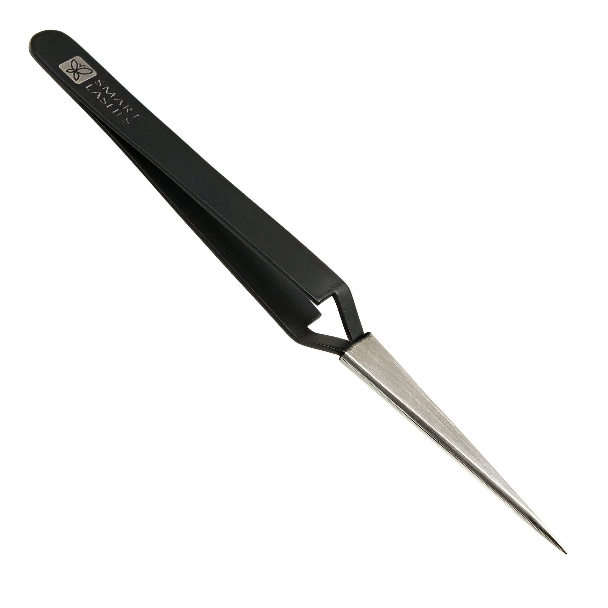 Pęseta typ E - 12 cm - black | Smart Lashes