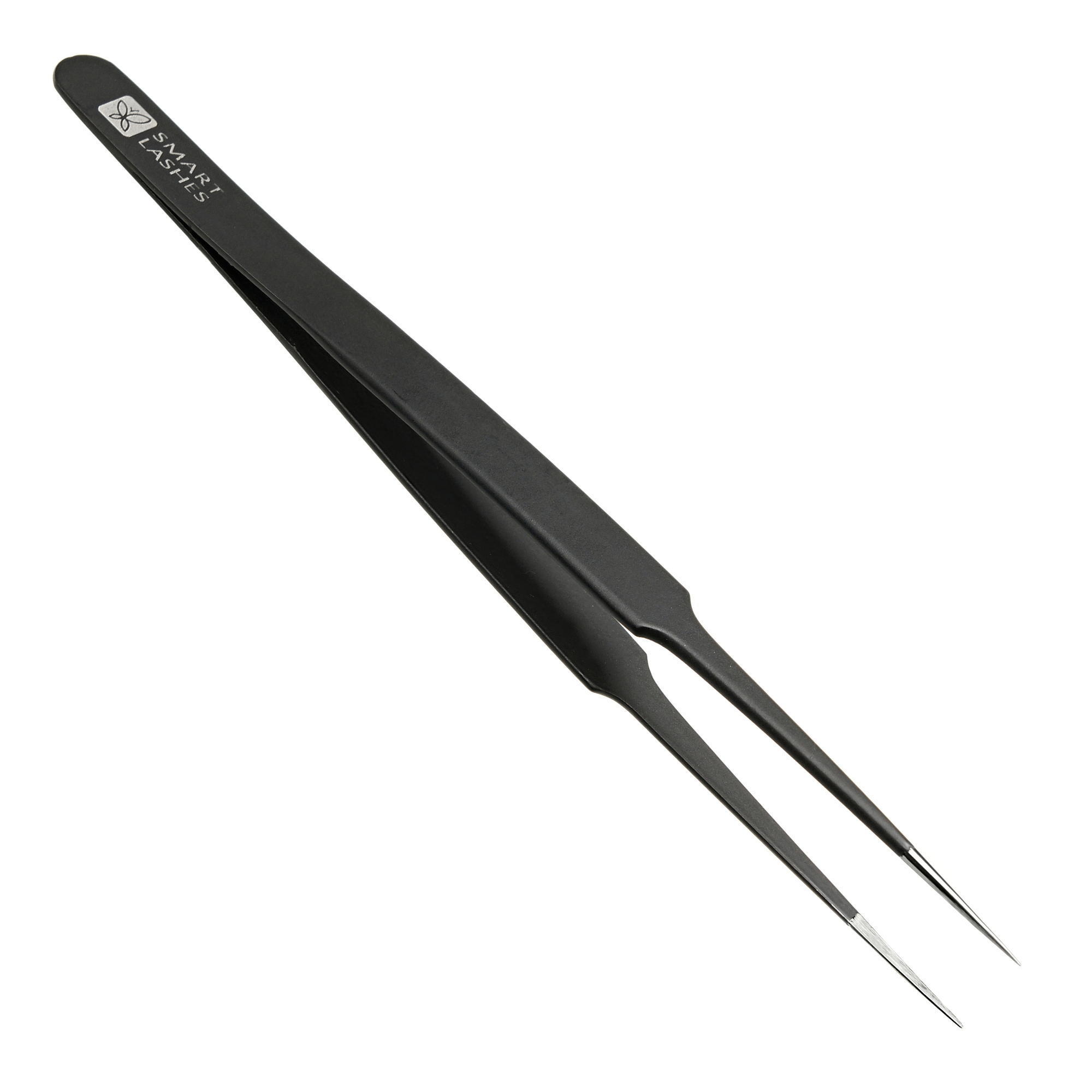 Pęseta typ F - 14 cm - black | Smart Lashes