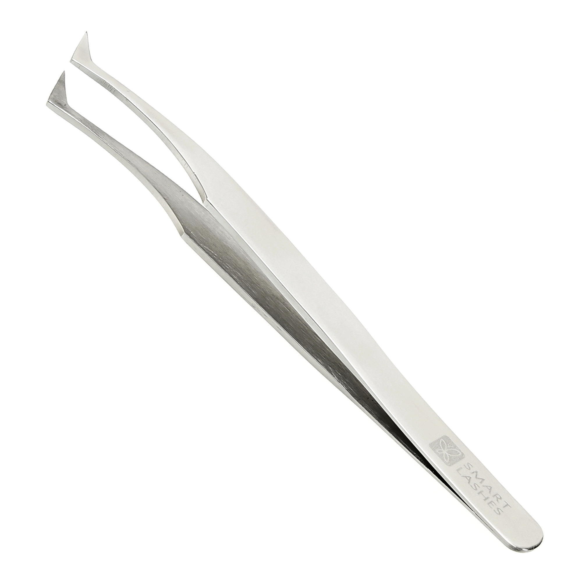 Pęseta typ D - 12 cm - stal | Smart Lashes