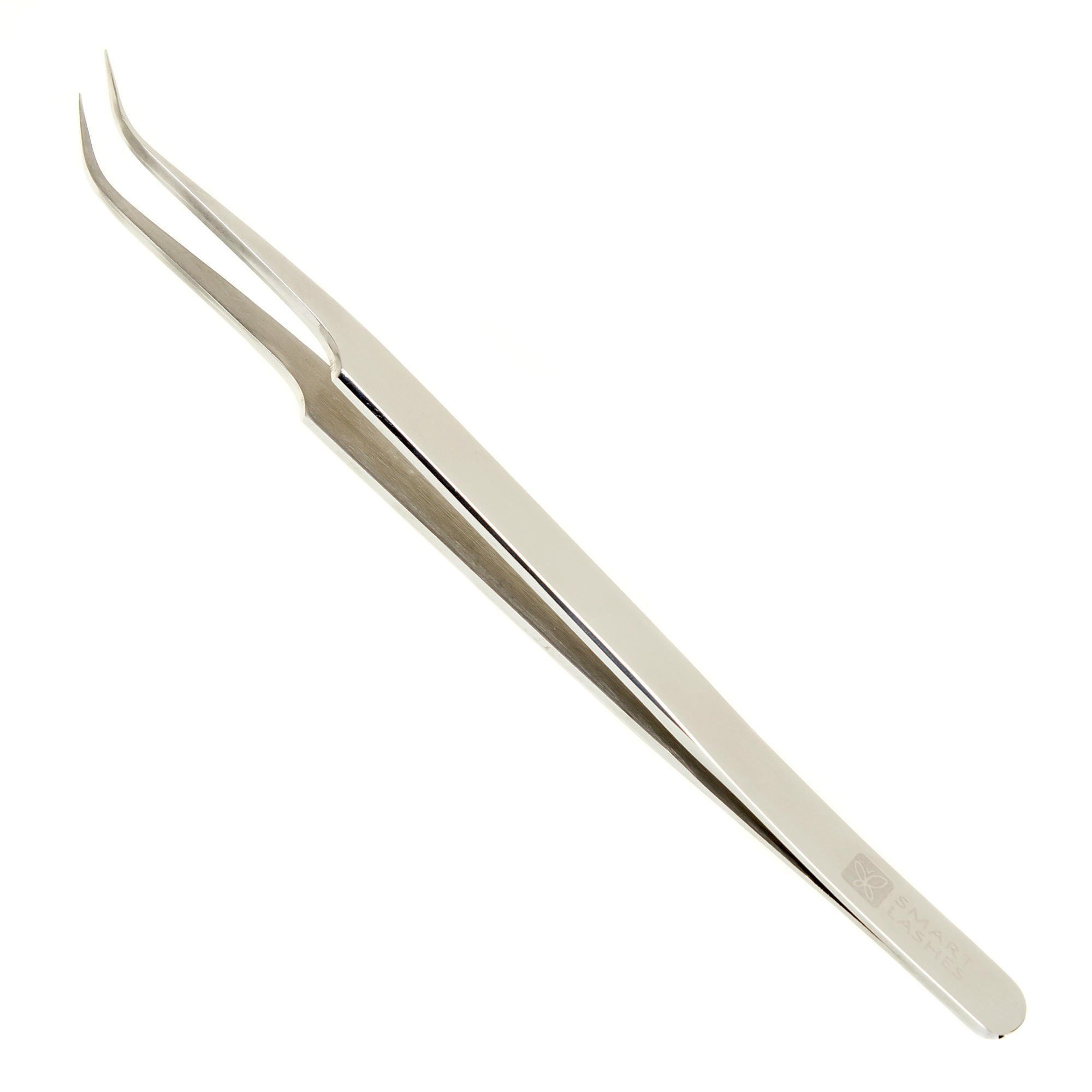 Pęseta typ C - 14 cm - stal | Smart Lashes