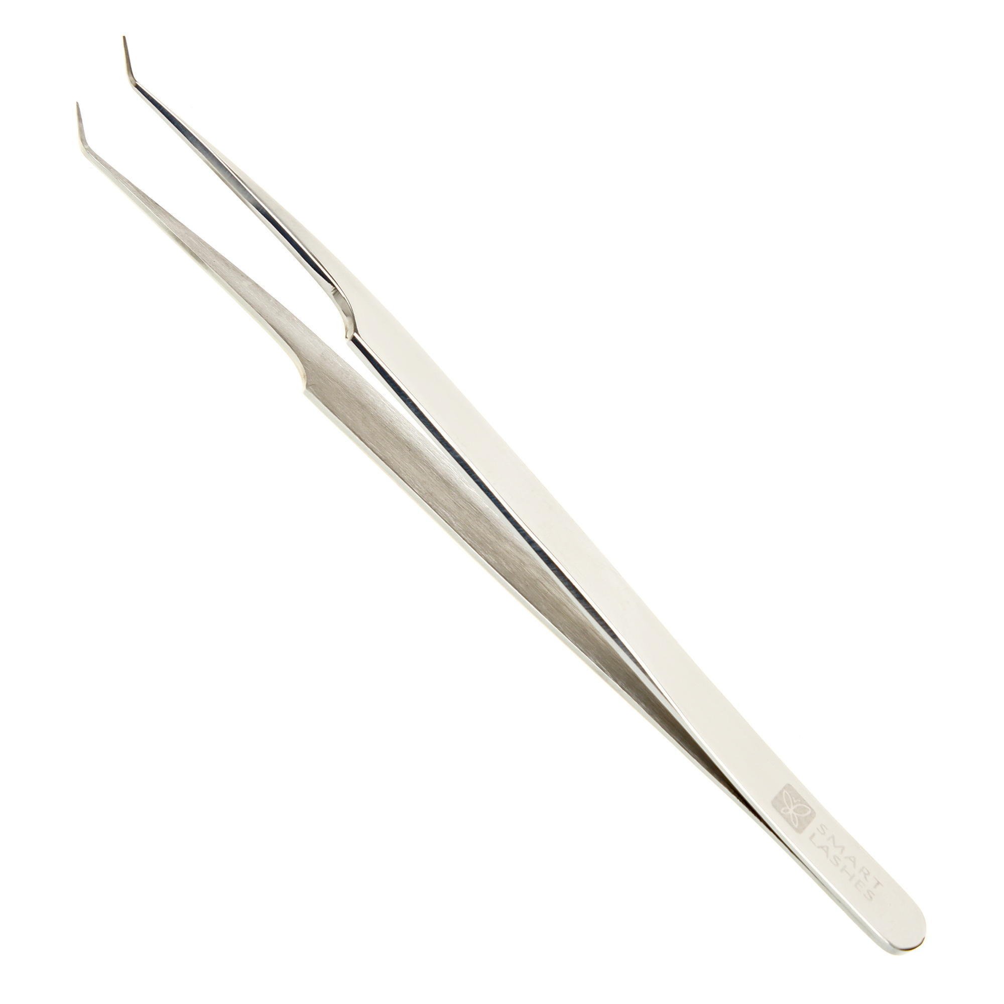 Pęseta typ G - 14 cm - stal | Smart Lashes