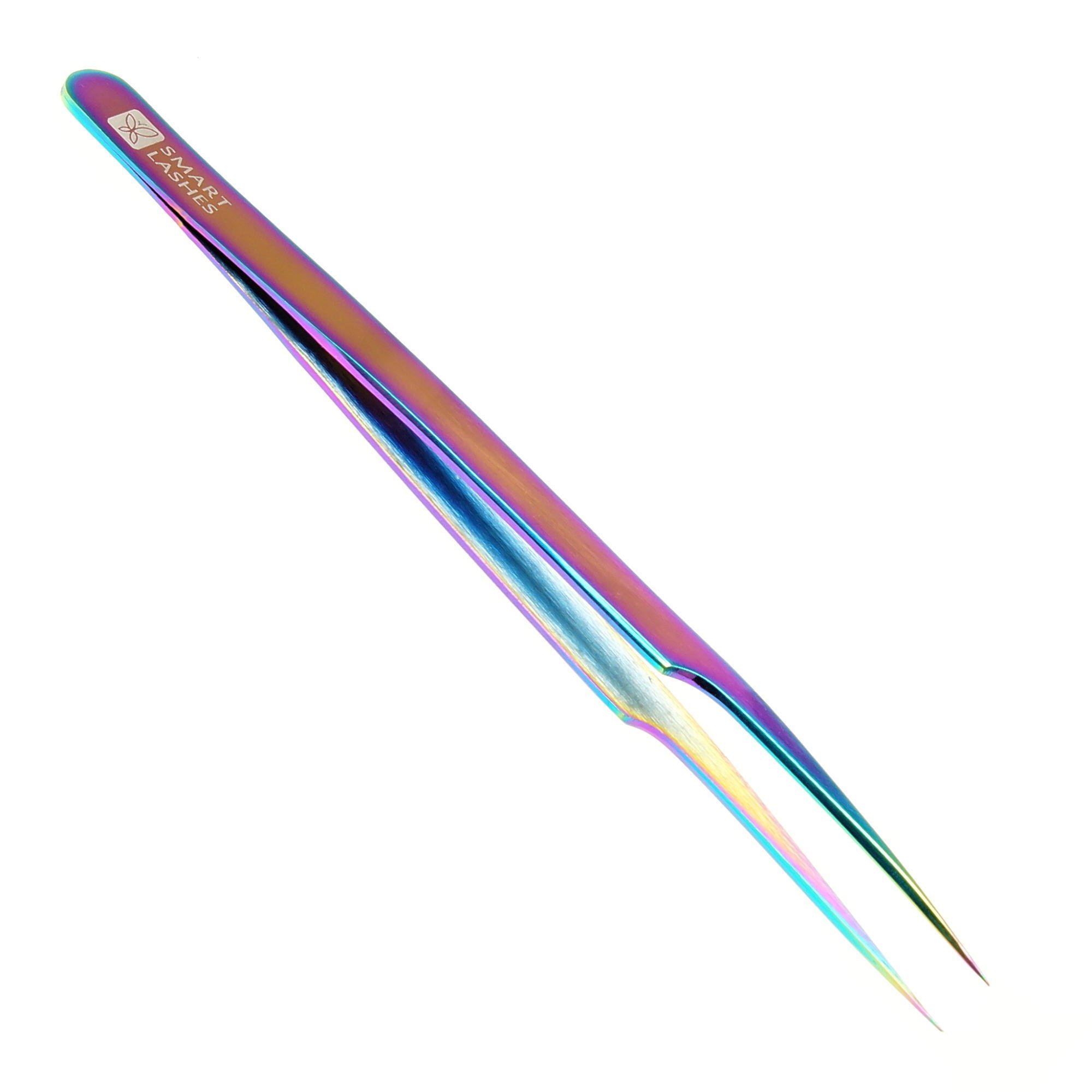 Pęseta typ A - 12 cm - tęcza | Smart Lashes