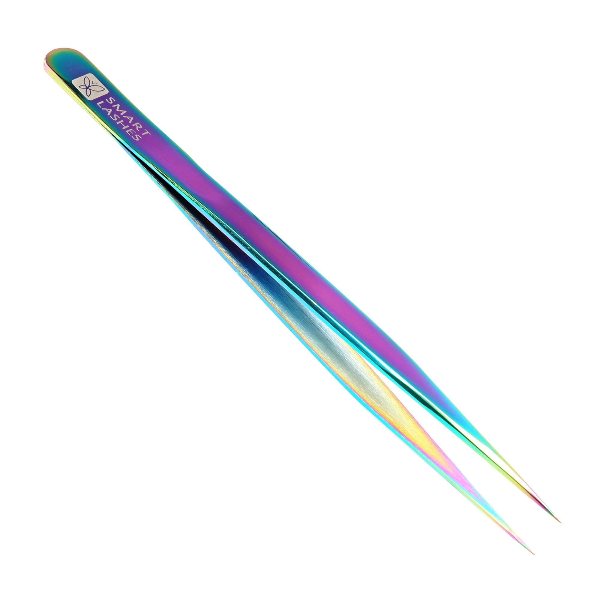 Pęseta typ B - 12 cm - tęcza | Smart Lashes