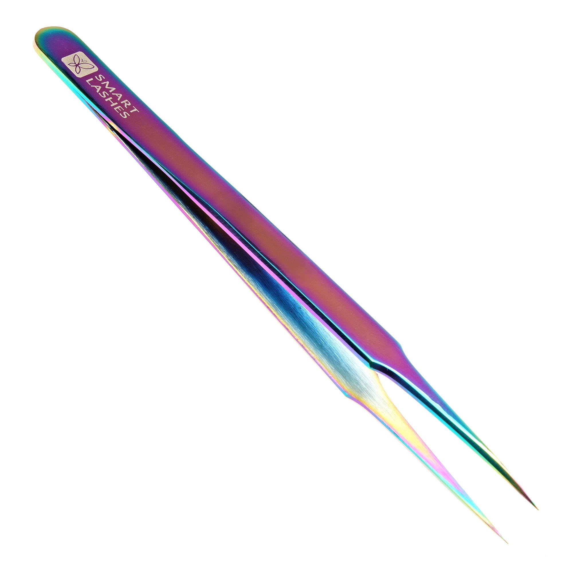 Pęseta typ F - 12 cm - tęcza | Smart Lashes