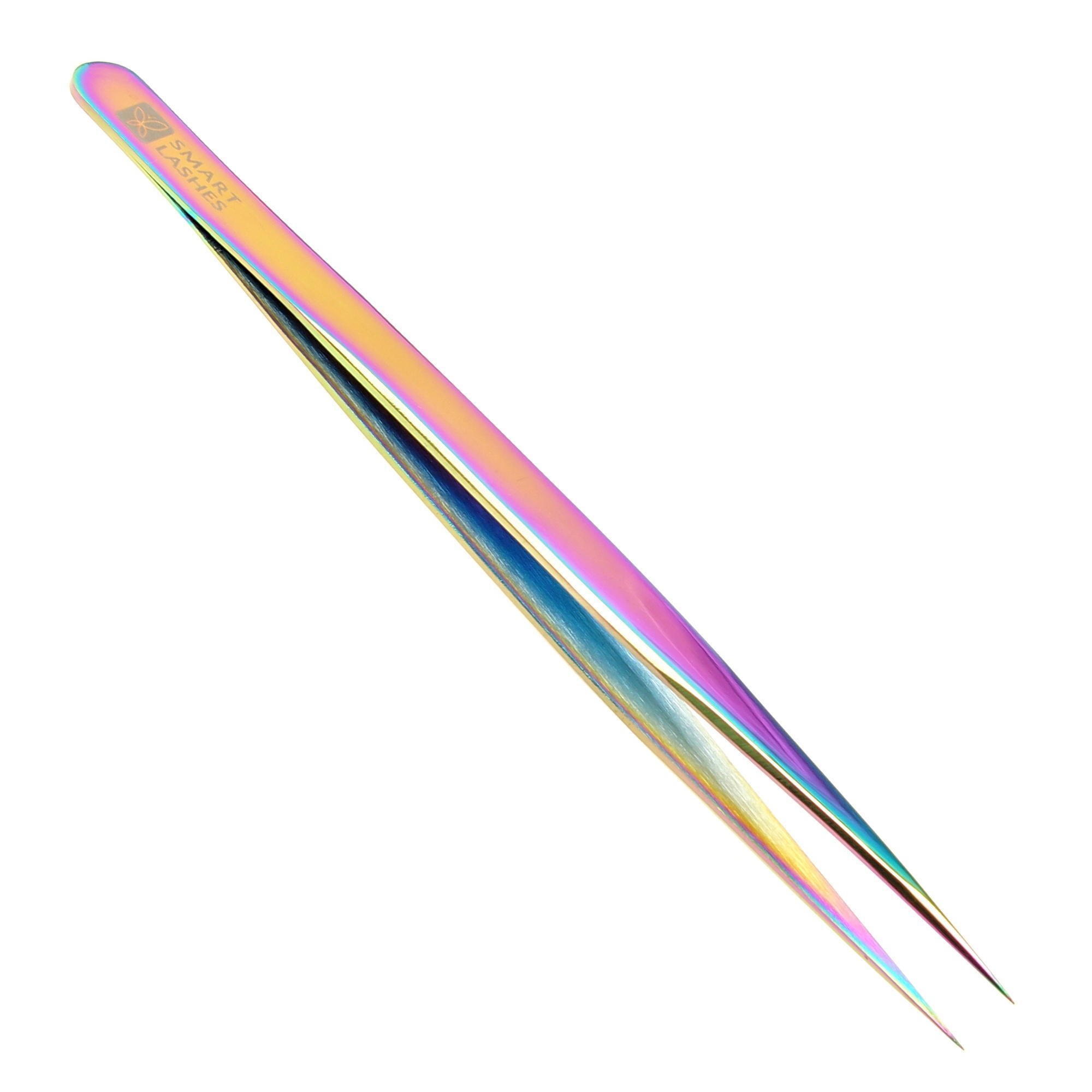 Pęseta typ B - 14 cm - tęcza | Smart Lashes