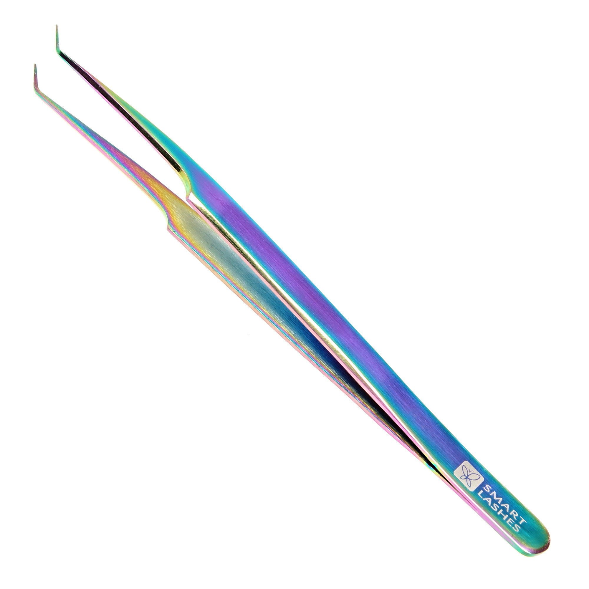 Pęseta typ G - 14 cm - tęcza | Smart Lashes