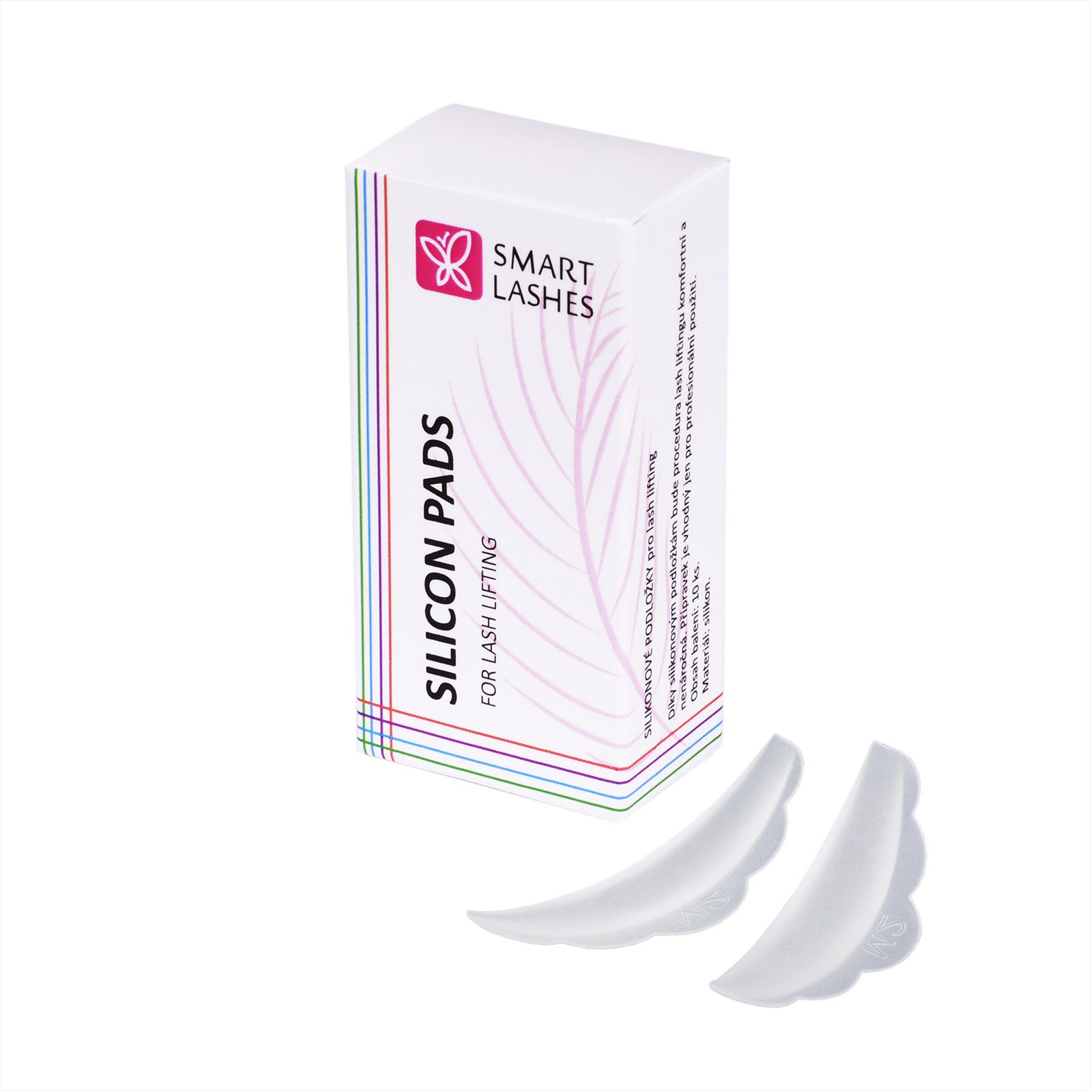 Elastické silikonové podložky - M - 10 ks  | Smart Lashes