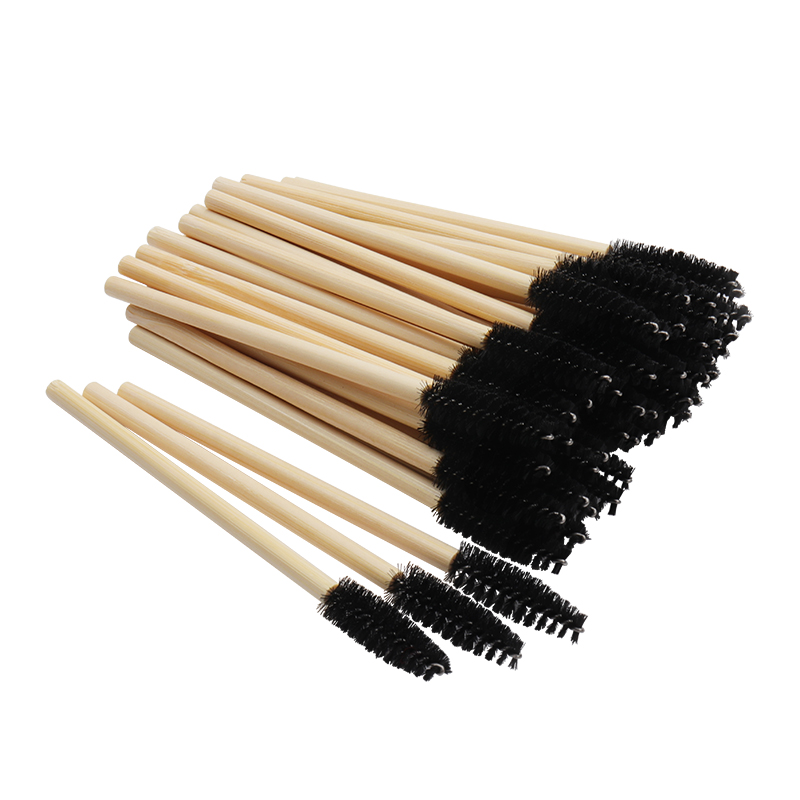 Bambusowa szczoteczka do rzęs - czarna | Smart Lashes