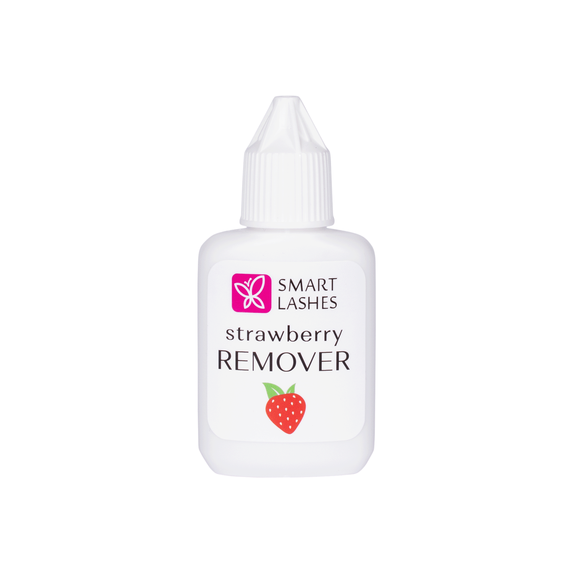 Żelowy remover - truskawka - 15 ml | Smart Lashes