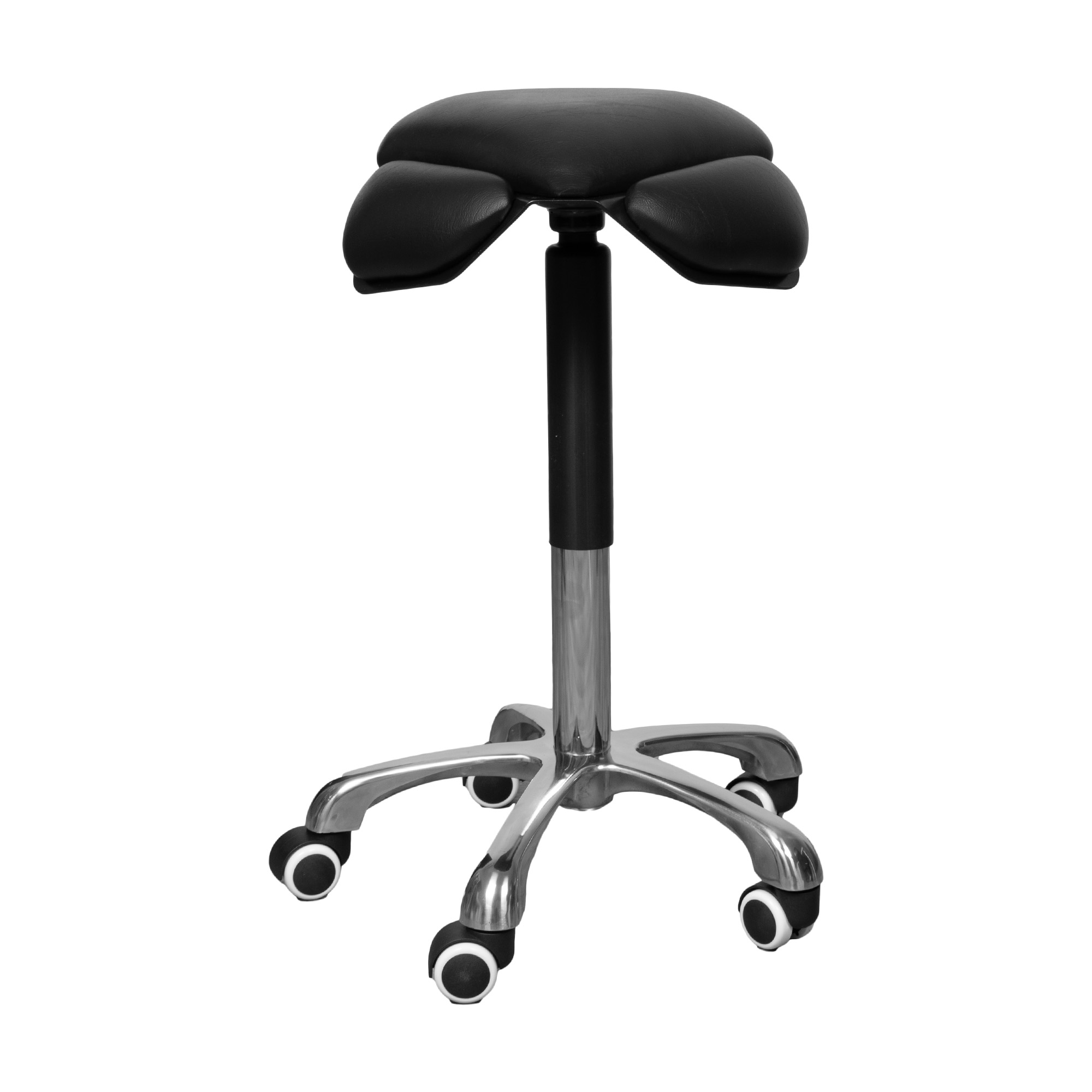 Taboret kosmetyczny - Darth - czarny