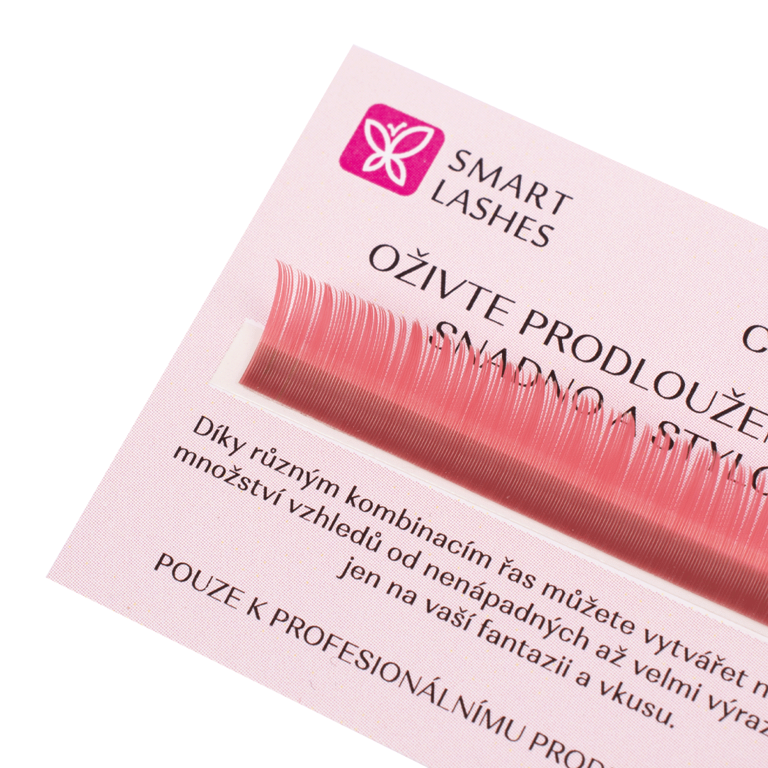 Różowe rzęsy - TESTER - C - 0.20