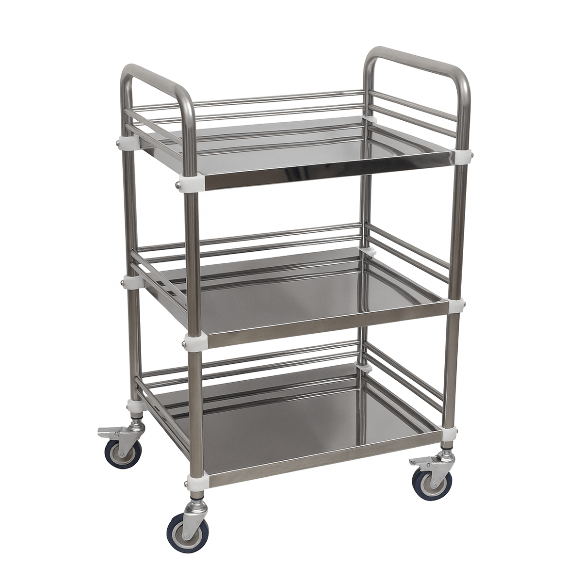 Mobilny stolik kosmetyczny - Medsteel - 3 półki | Smart Lashes
