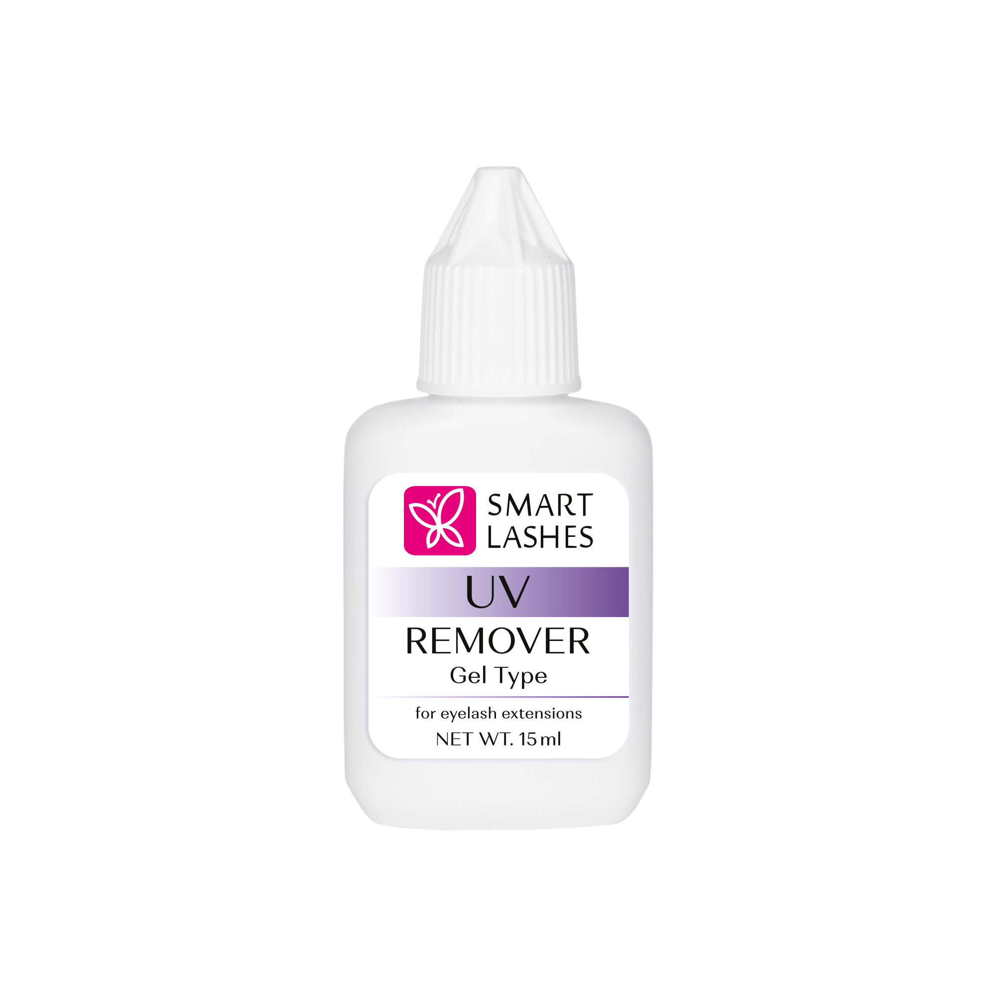 Żelowy UV remover - 15 ml | Smart Lashes